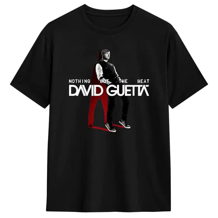 T-Shirt à manches courtes pour hommes, 100% coton, décontracté, à col rond, avec image de DJ pop, D-