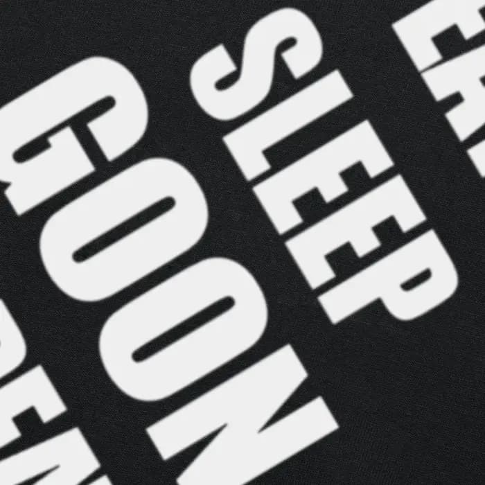 Drôle manger sommeil Goon répéter graphique t-shirts hommes femmes pur coton Humor Streetwear t-shirt à manches courtes unisexe vêtements amples