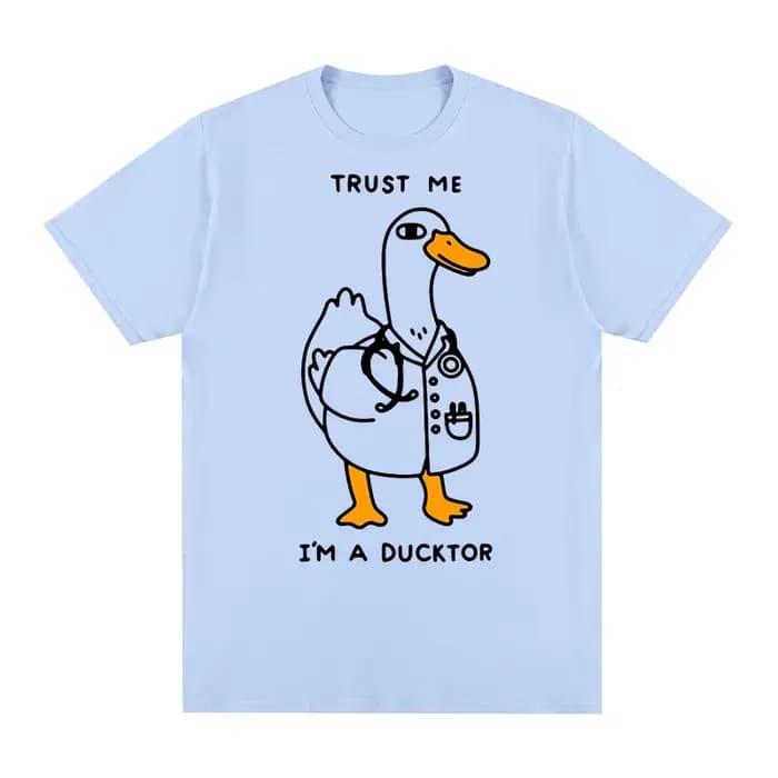 T-shirt vintage « Trust Me I'm A Ducktor » – Idée