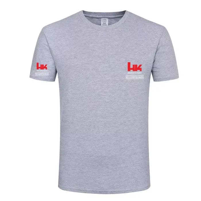 HRovler Koch Ian Logo T-shirt de tir en plein air pour hommes et femmes