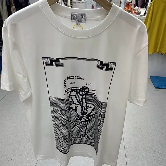 T-shirt C.E Streetwear décontracté, nouveau printemps-été, homme femme, col rond, CAV Empt, coton bl