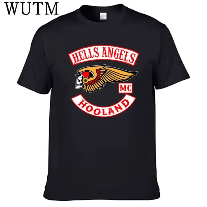 T-shirt pour hommes, 100% coton, Hell Angels Holland