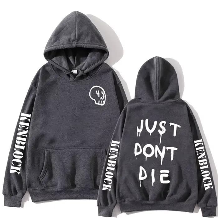 Just ne Die 43 Ken Block – sweat à capuche imprimé pour hommes et femmes