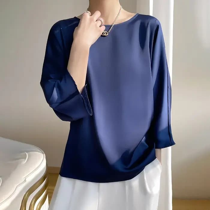 T-Shirt en soie pour femmes