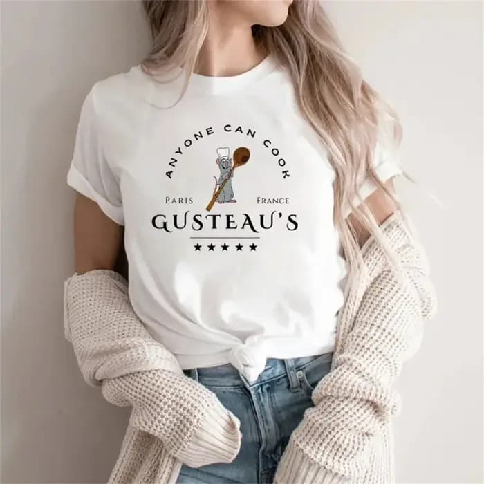 Ratatouille-T-shirt graphique pour femme