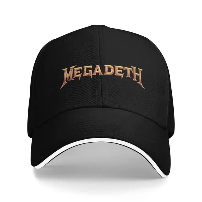 Casquette de baseball Megadeth pour les amateurs de musique metal, casquette de sport en plein air,