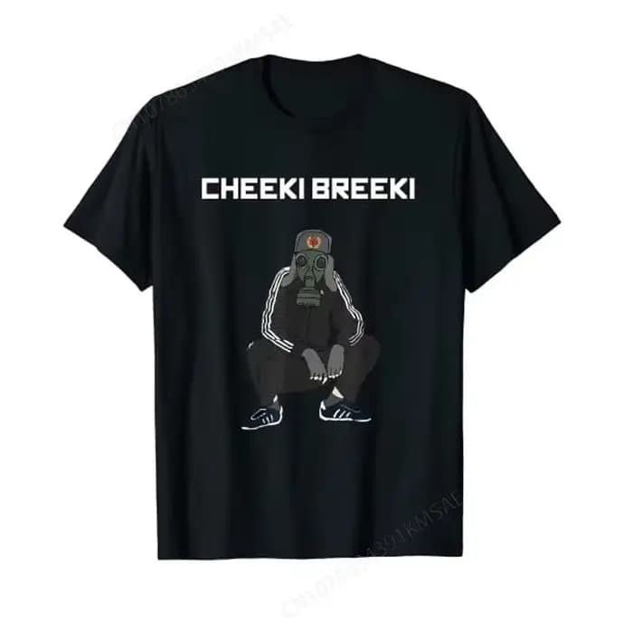 Cheeki Breeki-Gopnik Style Slav drôle Gamer Stalker T-Shirt Humor