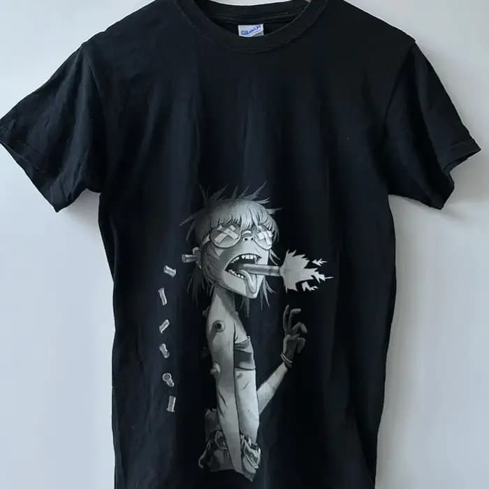 T-shirt graphique de bande ajuster illaz vintage pour hommes
