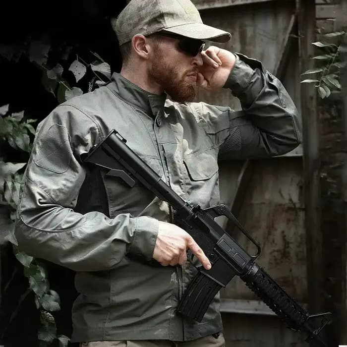 Veste multi-poches pour hommes