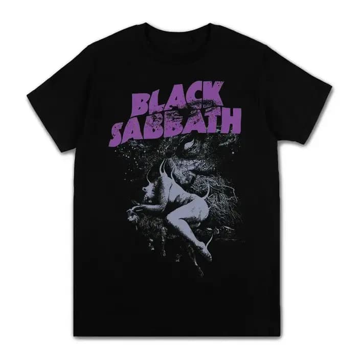 T-shirt de la Groupe de Rock Black Sabbath – Nouvelle Collection Unisexe de Luxe Décontracté et Tend