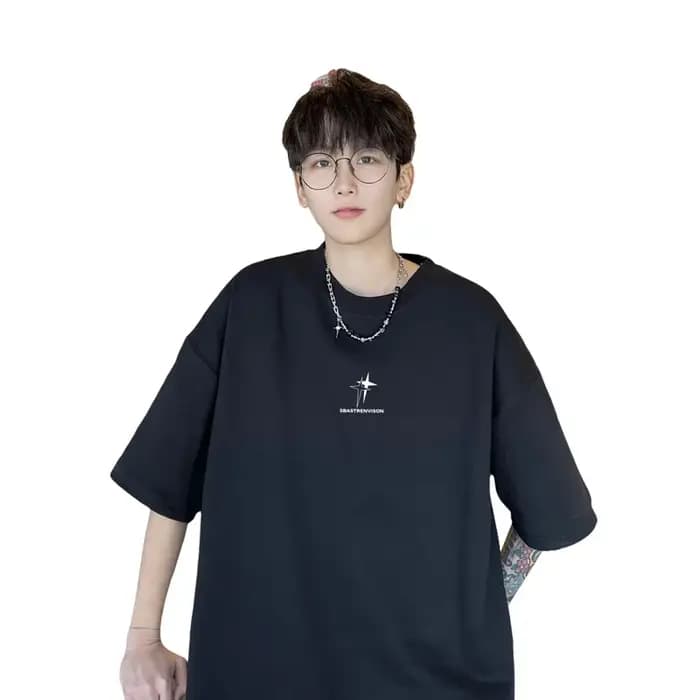 T-shirts surdimensionnés pour hommes 5XL mode t-shirt en coton blanc