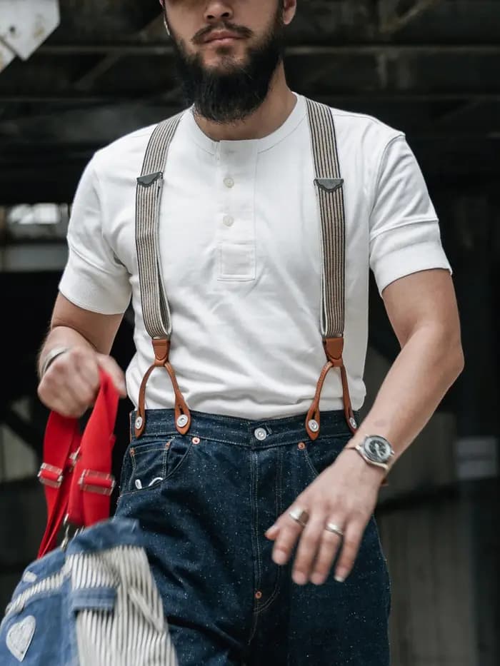 BlearSON Henley-T-Shirt à Manches Courtes pour Homme