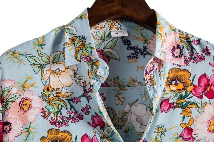 Chemise en lin véritable pour hommes