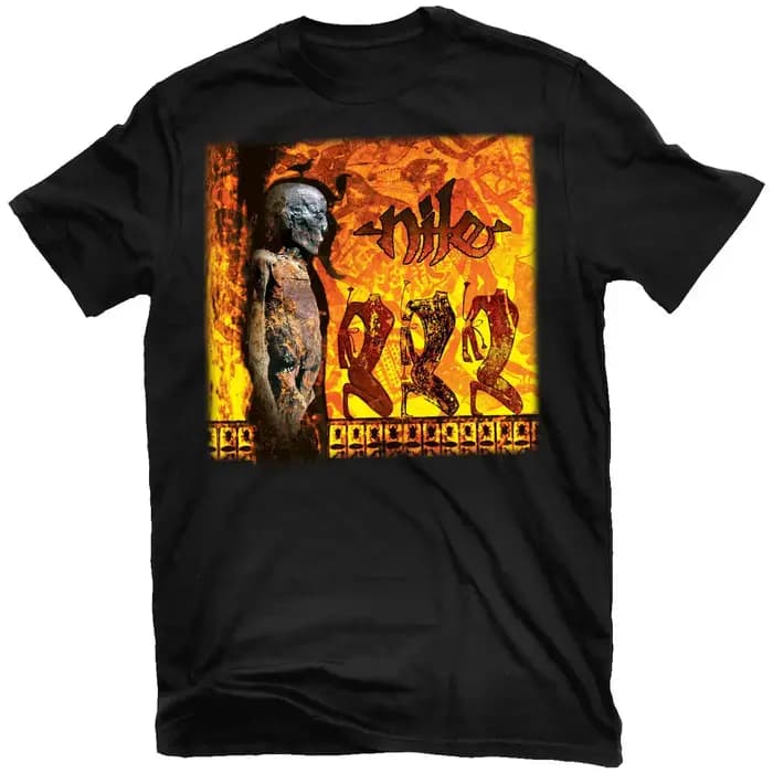 T-shirt graphique Nile Annihilation of The Wicked Rock Band