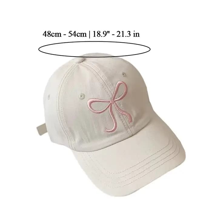Noeud papillon Casquette de baseball Protection UV Conception de queue vide Chapeau de soleil pour