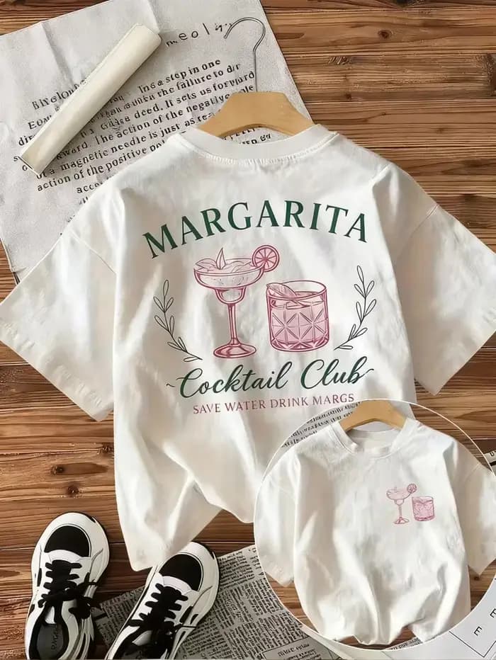 T-shirt graphique pour femmes Margarita Cocktail Club