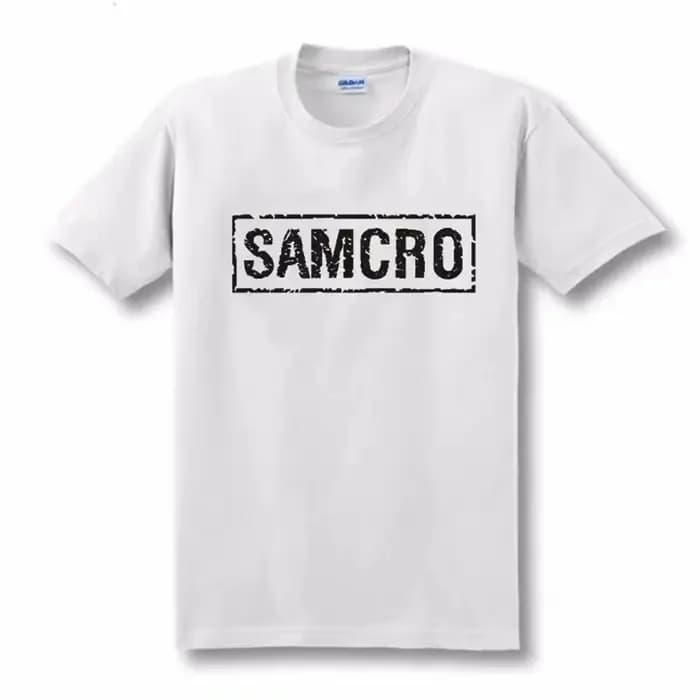 T-shirt imprimé SAMCRO pour hommes et femmes