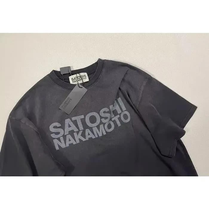 Nouveau T-shirt décontracté unisexe à manches courtes col rond oversize en coton noir avec logo imprimé et lettres