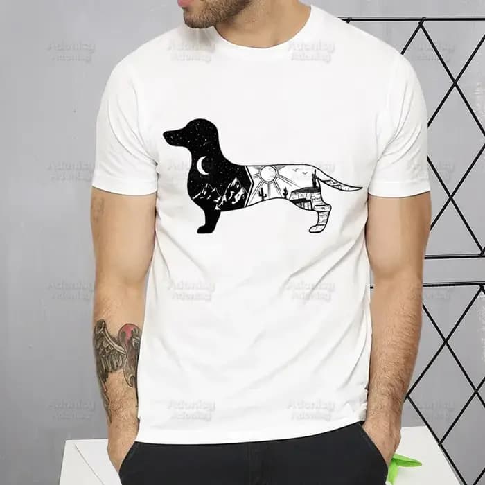 T-shirt décontracté à manches courtes pour hommes