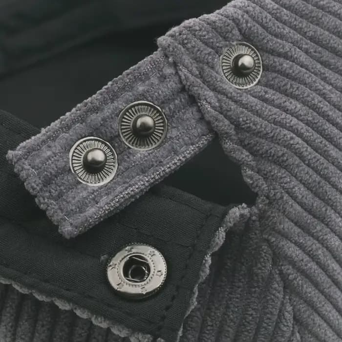 Casquette de Peintre à Visière en Velours Côtelé pour Homme