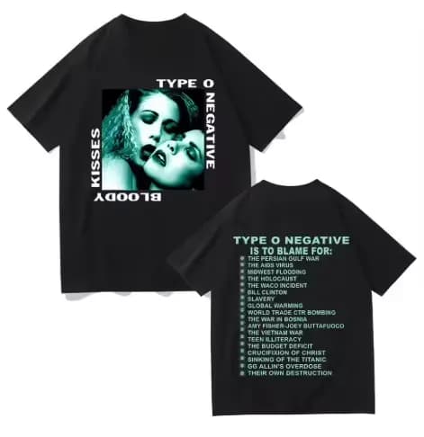 Nouveaux t-shirts de concert d'été pour hommes et femmes