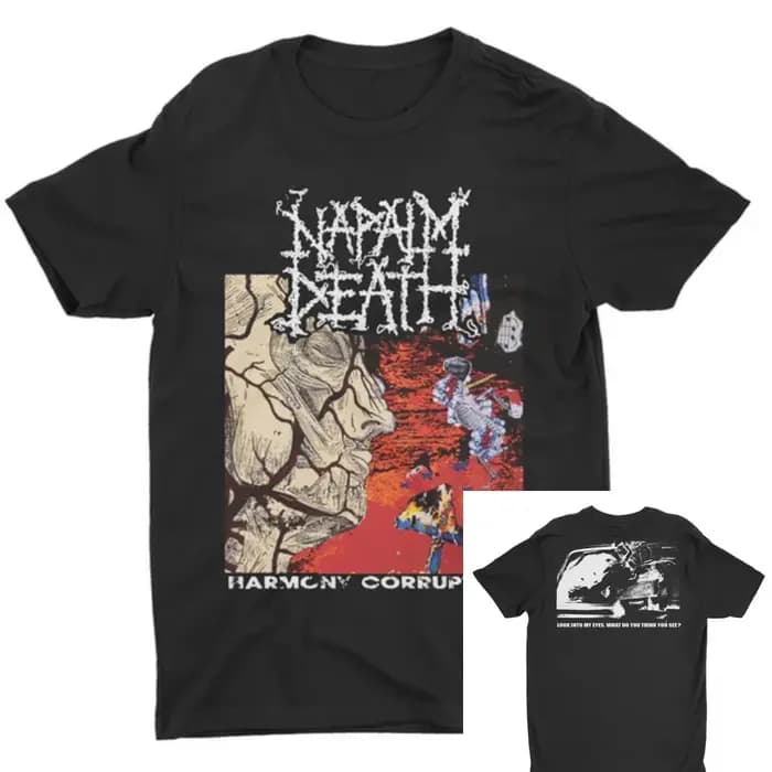 T-Shirt Napalm Death Utopia Banished Band