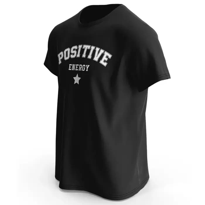 T-shirts et t-shirts à énergie positive pour hommes : streetwear urbain tendance pour un look d'été élégant