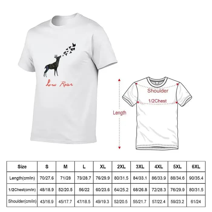 T-Shirt Roar t graphique homme T-Shirt bas chemises pour hommes