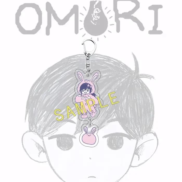 Pendentif en acrylique Anime OMORI 6CM