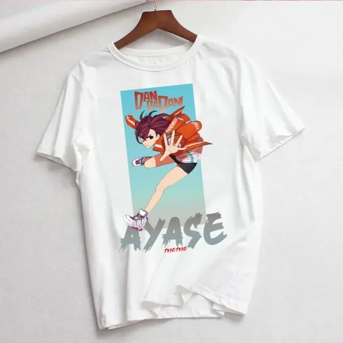 Dan Da Dan Dandadan Okarun été mode chemise graphique t-shirt haut pour femme Base col rond t-shirts drôle filles