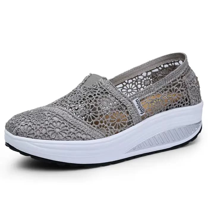 BeckyWalk-Chaussures décontractées en toile pour femmes