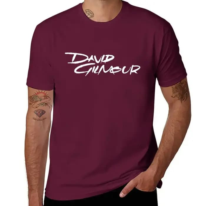 Gilmour David T-Shirt pour hommes