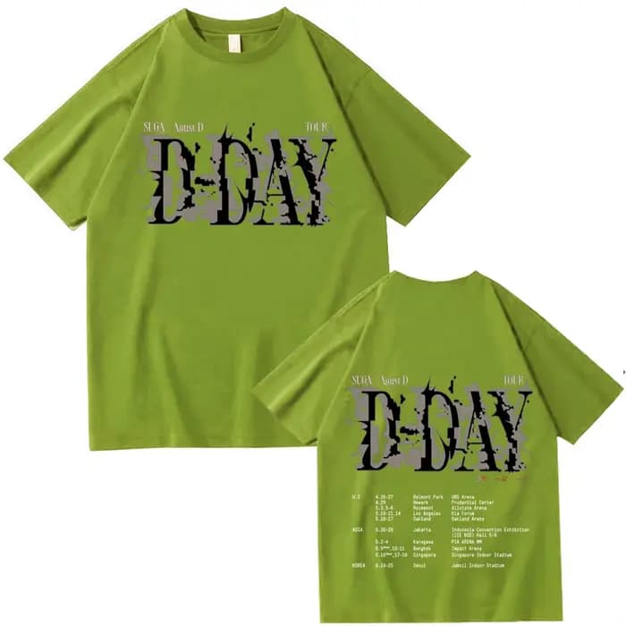 T-shirt Suga Agust D Tour