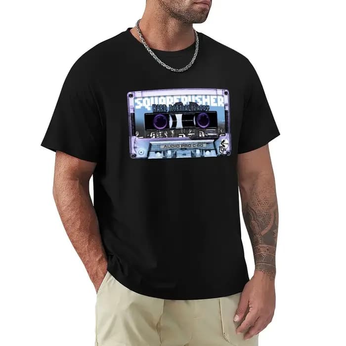 T-shirt Squarepusher Beep Street Cassette en tissu résistant