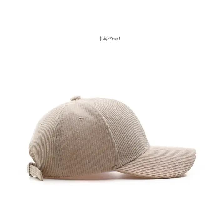 Casquette de Baseball en velours côtelé pour hommes et femmes