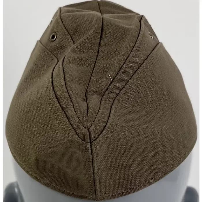 Casquette de bateau M34 en tissu de laine gris-vert
