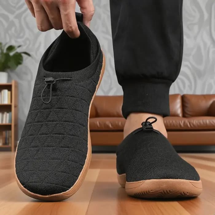 Zero Drop – baskets décontractées en maille tricotée respirante pour hommes, chaussures larges pieds