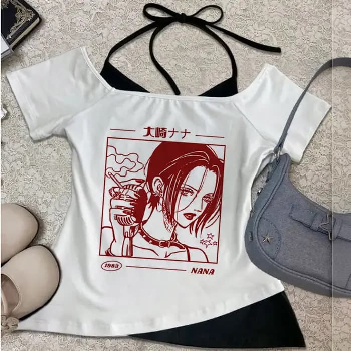 T-shirt Nana à col court pour fille