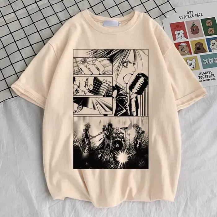 Nana Anime t-shirt femmes Pastel Punk coréen vêtements respirant graphique Pop Culture