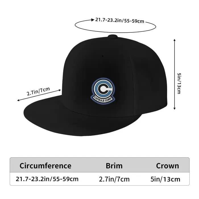 Capsule Corp Logo casquettes de Baseball mode hommes femmes chapeaux réglableCap sport