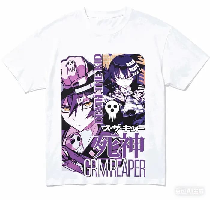 T-shirt en coton Soul Eater