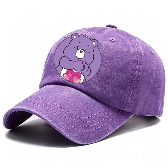 Nouvelle Casquette de Baseball Care Bears Mignonne pour Femme