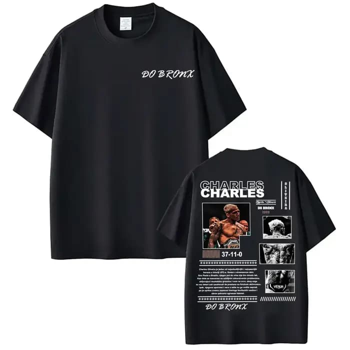 T-shirts imprimés Limited Charles Oliveira Do Bronx