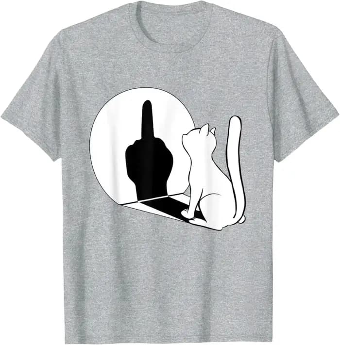 T-shirt en coton pour homme à manches courtes et col rond