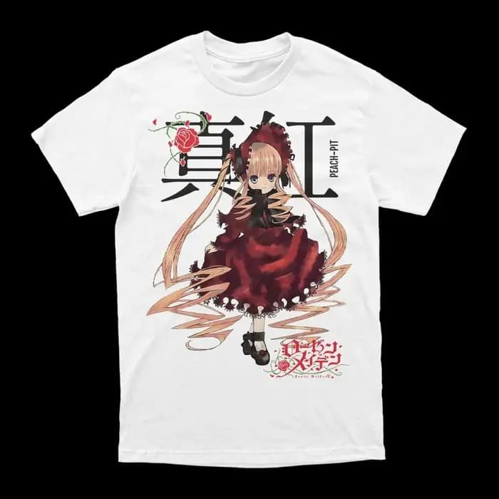 T-shirt Anime Rozen Maiden, chemises en coton unisexe, toutes tailles