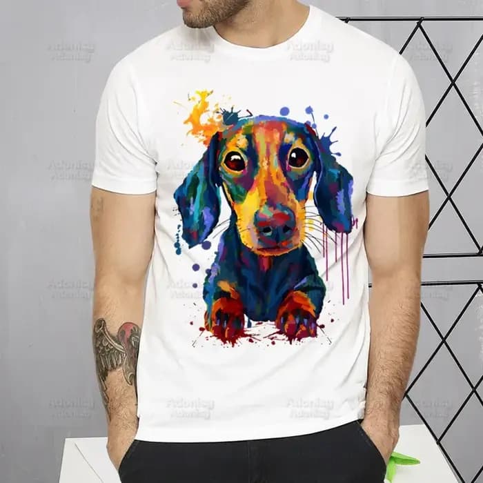 T-shirt décontracté à manches courtes pour hommes