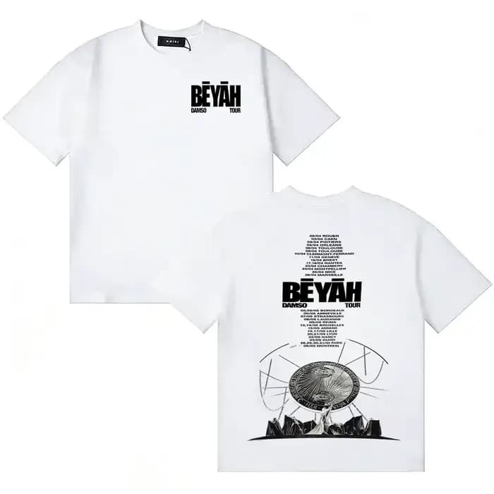 T-shirt tendance Singer Damso 2026
