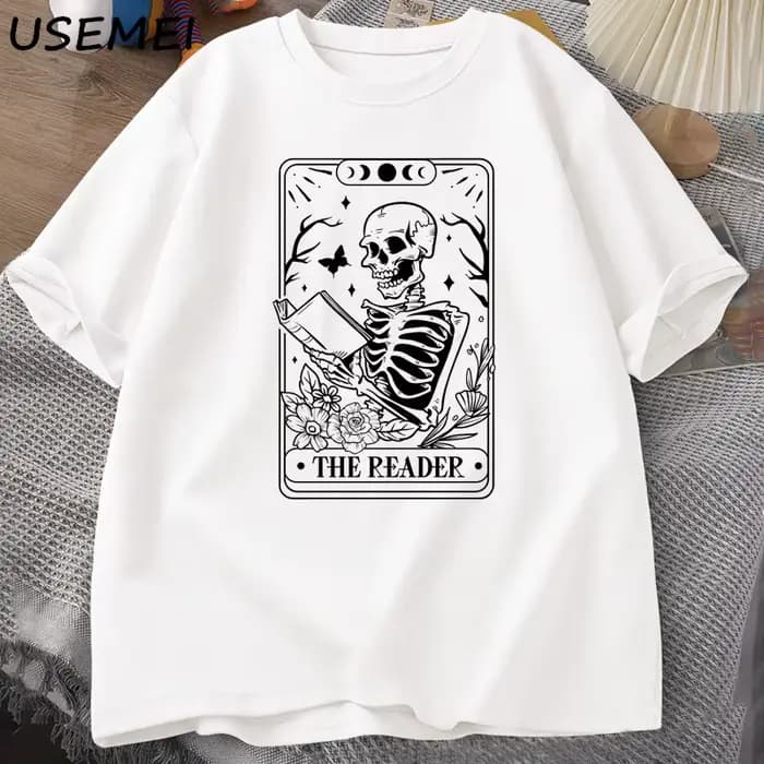 T-shirt en coton unisexe pour les amoureux des livres