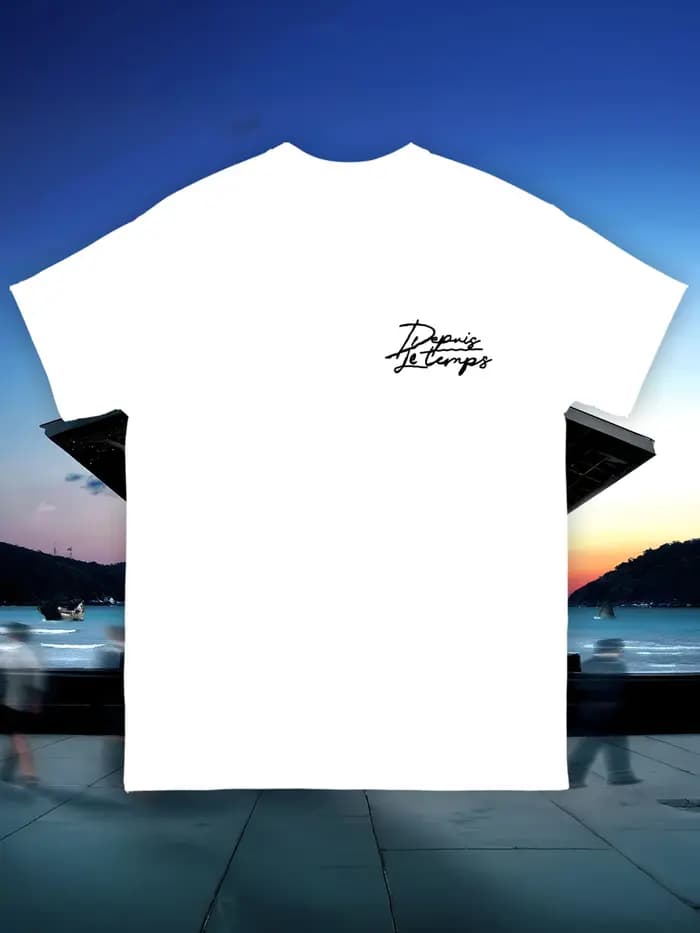 T-shirt imprimé du rappeur français Bouss
