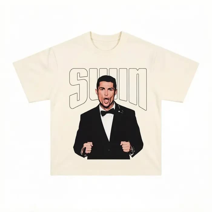 T-shirt streetwear Cristiano Ronaldo